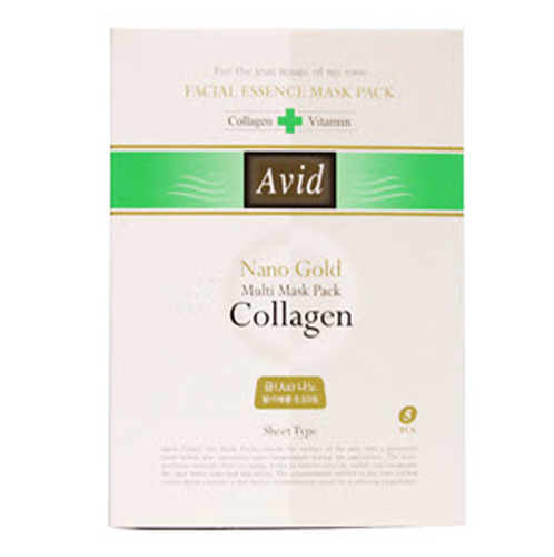 Avid Nano Gold Collagen Mask Pack